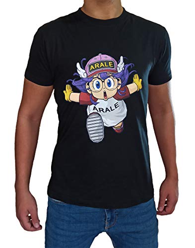 Desconocido T Shirt Arale Dr. Slump Hombre Niño Anime Camiseta Dibujos Animados de los Años 90, Hombre - XL