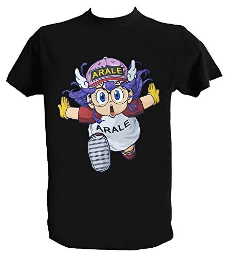 Desconocido T Shirt Arale Dr. Slump Hombre Niño Anime Camiseta Dibujos Animados de los Años 90, Hombre - XL