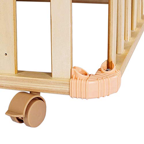 Dibea BB00440 - Cama móvil de bebé (90x60 cm) con barrotes de madera, juego con edredón y almohada, color azul