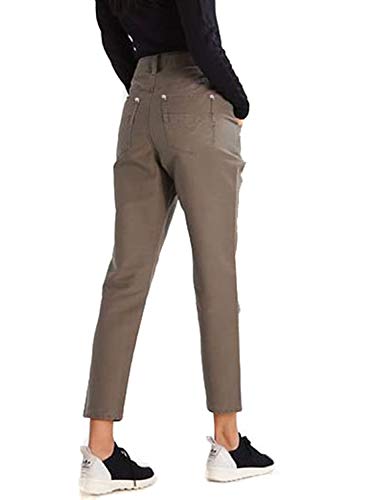 Diesel Fayza-EVO-B Pantaloni Mujer (27W, Oliva Verde)