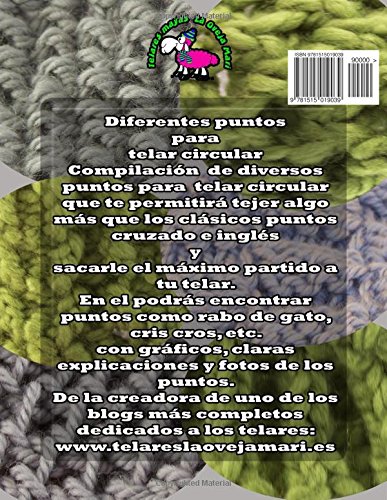 Diferentes puntos para telar circular: completo manual de puntos para telar circular