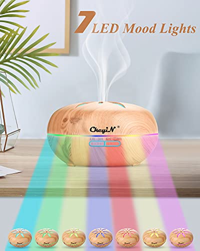 Difusor de Aceites Esenciales,Humidificador Bluetooth,Difusor de Aromaterapia de Música,Con Mando a Distancia Para SPA/Yoga/Oficina,etc.