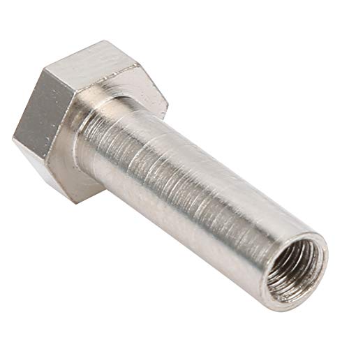 Dilwe Adaptador de Coche RC, Adaptador de conversión de Rueda Hexagonal para 12 mm a 17 mm Adecuado para orugas RC 1/10 de 15 mm(Color de Titanio)
