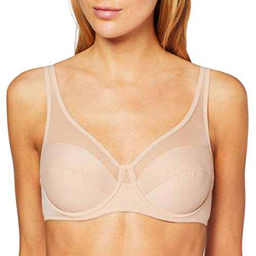 Dim Sujetador con Aros, Beige (New Skin), 90B (Pack de 2) para Mujer
