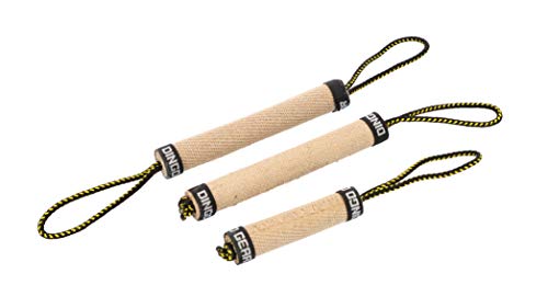 Dingo Gear - Remolcador de Perro Reforzado con Rodillo para Entrenamiento de mordida y diversión sin Asas (25 x 3 cm)