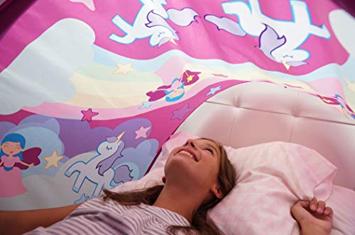 Direct TV Outlet Sleepfun Tent Original Visto en TV Tienda de campaña para la habitación Carpa Infantil Plegable y con Luz Juguete para niños (Color Rosa)