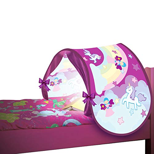 Direct TV Outlet Sleepfun Tent Original Visto en TV Tienda de campaña para la habitación Carpa Infantil Plegable y con Luz Juguete para niños (Color Rosa)