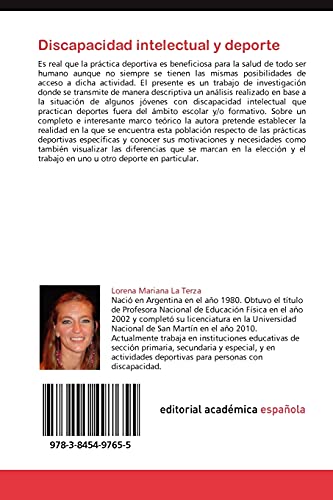 Discapacidad intelectual y deporte: Análisis sobre la práctica deportiva en jóvenes con discapacidad intelectual
