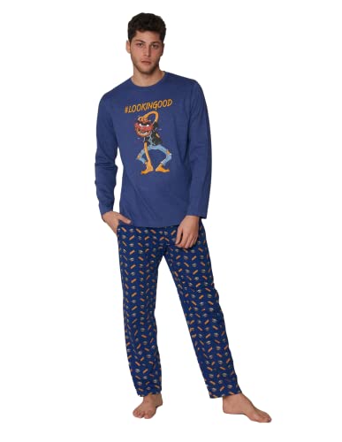 Disney Pijama Manga Larga Animal Lookingood para Hombre