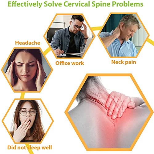Dispositivo de soporte de la ortesis del estirador del cuello de la postura del cuello cervical, dispositivo ajustable de tracción del relajante del hombro del cuello, para aliviar el dolor de cuello