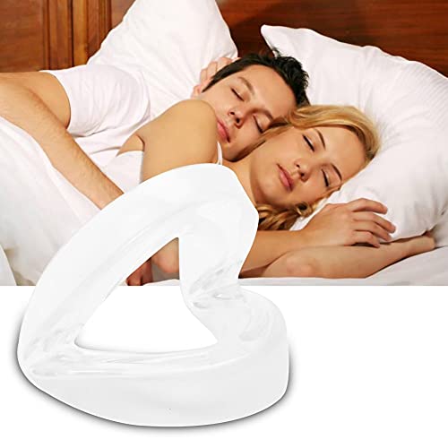 Dispositivos anti ronquidos, Anti dientes rechinar protector bucal Cuidado dental Protector bucal plegable Bruxismo Guardia Apnea Ayuda boquilla de doble capa