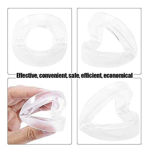 Dispositivos anti ronquidos, Anti dientes rechinar protector bucal Cuidado dental Protector bucal plegable Bruxismo Guardia Apnea Ayuda boquilla de doble capa