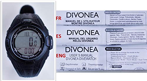 DiVONEA Ordenador de Apnea, Pesca submarina y Buceo