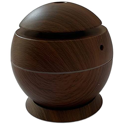 DMEDINA Difusor Aceites Esenciales, Humidificador Ultrasónico de 300ml, Cargador USB gratis incluido, Luces LED de colores, Para bebé hogar oficina