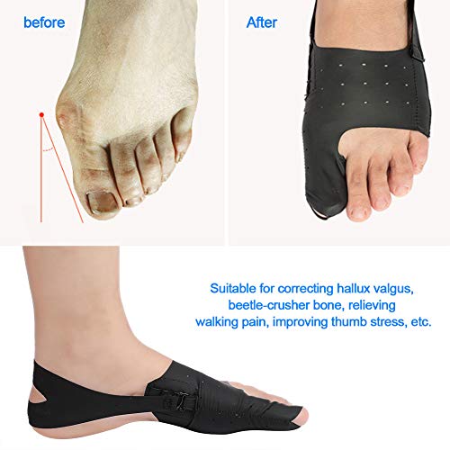 DOACT Corrector Halgus Valgus Ultrafino Separador de Dedos Pulgar Ajustador de juanetes Aparatos ortopédicos 1 Pice(S)