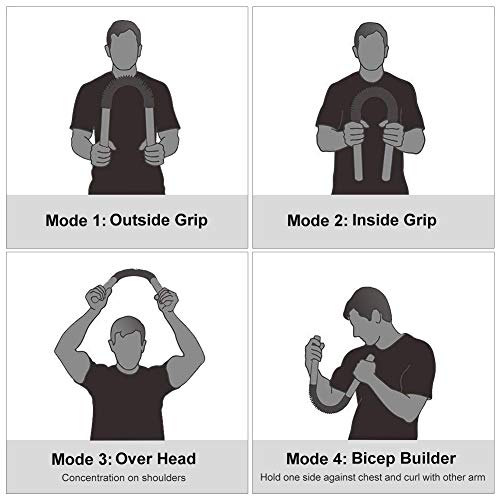 DOBEN Professionale Potenziamento muscolare, Macchine per le braccia, Casa/Palestra Molla Fitness Body Building Allenamento 20 kg, 30 kg, 40 kg, 50 kg, 60 kg, Power Twister, Arm Trainer Dispositivo