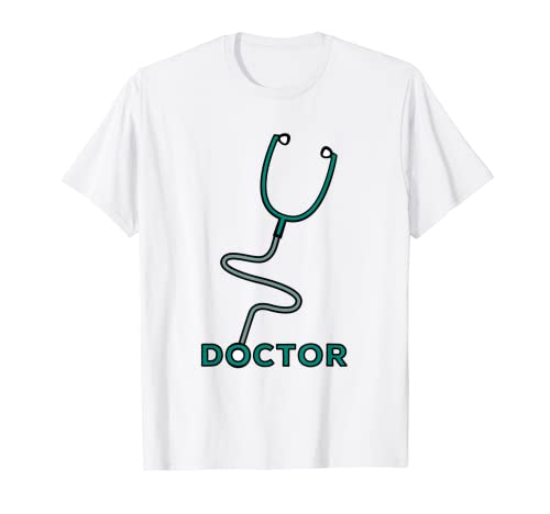 Doctor - Dibujo del fonendoscopio del estetoscopio - Hospital Camiseta