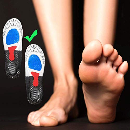 DoctorPlantaTM – Las plantillas originales contra fascitis plantar y talonitas - Eficaces en la prevención y alivio de los dolores de la planta del pie y del talón Uomo (40-45)
