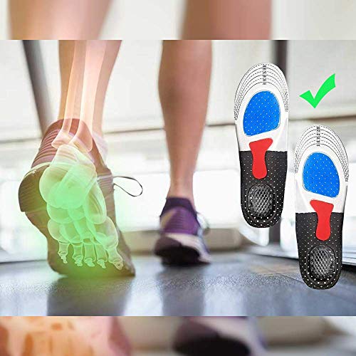 DoctorPlantaTM – Las plantillas originales contra fascitis plantar y talonitas - Eficaces en la prevención y alivio de los dolores de la planta del pie y del talón Uomo (40-45)