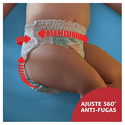 Dodot Pañales Bebé Pants Talla 5 (12-17 kg), 150 Pañales, Pañal-Braguita con Ajuste 360° Anti-Fugas