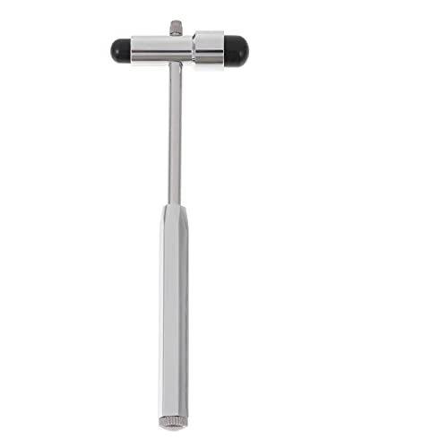 DOITOOL Martillo de percusión de acero inoxidable Tromner con aguja y cepillo para enfermeras, estudiantes de medicina, sala de emergencias