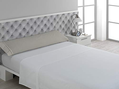 DON ALGODÓN Funda Almohada, Beige, 45x85