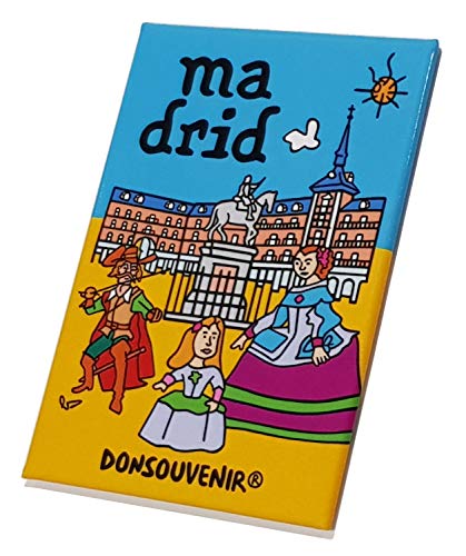 DONSOUVENIR MAGNETICO Madrid Plaza Mayor - IMAN
