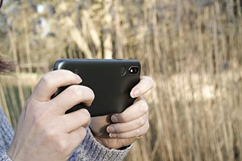 Doro 8050 Paquete: Smartphone 4G Ideal para Mayores con Display de 5.4", Cámara de 13 MP, Whatsapp y Botón de Asistencia con GPS + Base de Carga + Funda (Gris) [Versión Española y Portuguesa]
