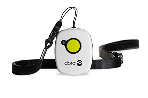 Doro Secure 347 Teléfono Fijo con Cable para Personas Mayores con Teclas Grandes con Foto, Marcación Rápida, y Mandos a Distancia con Botón de Asistencia (Blanco) [Versión Española y Portuguesa]