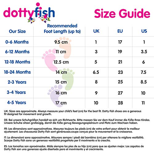 Dotty Fish Boys Soft Leather Baby Shoes with Animal Designs, Zapatos para BEB Unisex niños, Cocodrilo Azul, 2 3 años EU