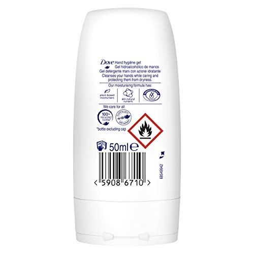 Dove Gel Hidroalcohólico Hidratación Profunda 50ml - Pack de 12