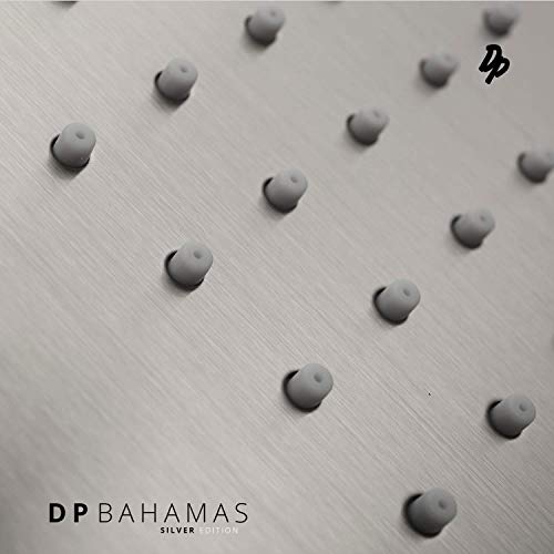 DP Grifería Bahamas - Columna de hidromasaje en aluminio, Plata