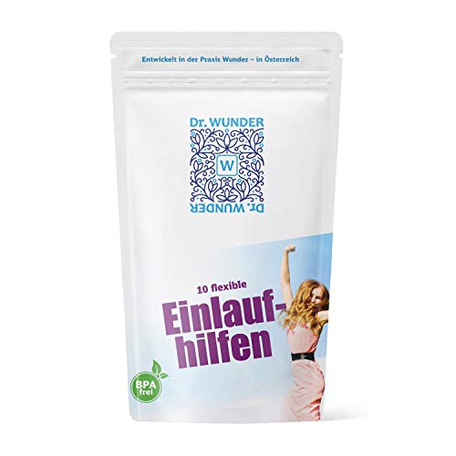 Dra Wunder® Tubos intestinales - kit de 10 piezas: punta redonda y bordes redondeados | 40 cm de largo, diámetro 6.7 mm | tamaño universal para cada set de irrigación/enema/ducha/lavado anal
