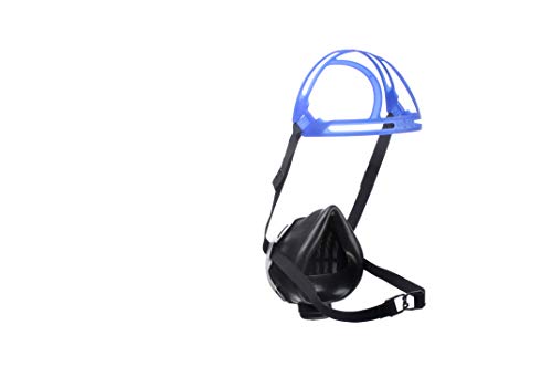 Dräger X-plore 2100® Semi-máscara para protección respiratoria con 5 filtros P3 | Respirador para la Seguridad Ante el Polvo, partículas Finas… (EPDM)