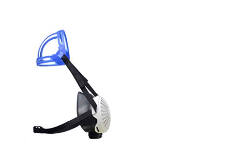 Dräger X-plore 2100® Semi-máscara para protección respiratoria con 5 filtros P3 | Respirador para la Seguridad Ante el Polvo, partículas Finas… (EPDM)