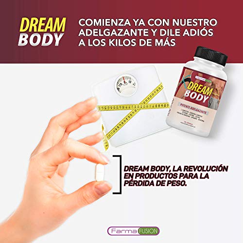 Dreambody | Redefine y tonifica tu figura | Potente quemagrasas, termogénico y saciante del apetito | Fórmula natural con Garcinia Cambogia | Adelgazante sin efectos rebote | 100 cápsulas