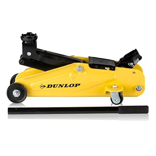 Dunlop Carro hidráulico/Gato de tijera-2000 Kilo-Amarillo y Negro