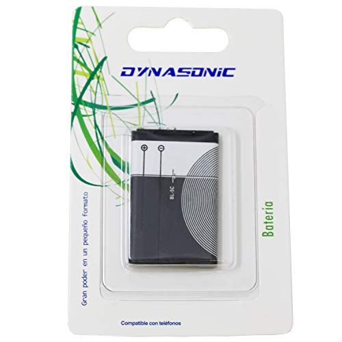 DYNASONIC BL5C Batería Tipo para móvil, Altavoz, y Otros aparatos. Baterías Recargables de 1020mAh