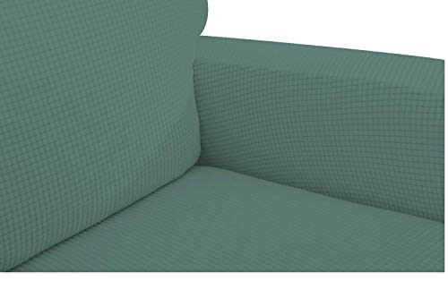 E EBETA Jacquard Funda de sillón, Capuchas elásticas para sillón, Elástico Funda para sillón reclinable (Verde Claro)