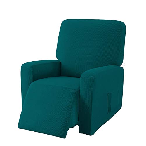 E EBETA Jacquard Funda de sillón, Capuchas elásticas para sillón, Elástico Funda para sillón reclinable (Verde Oliva)
