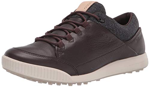 ECCO Street Retro, Zapatos de Golf Hombre, Mocha, 42 EU