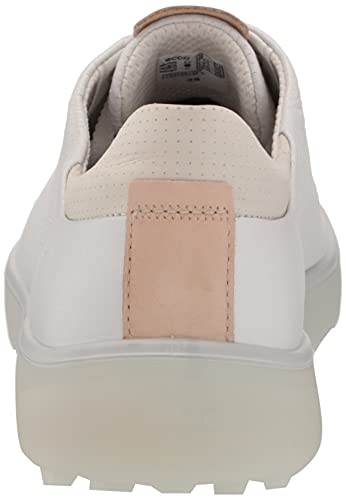 ECCO Tray, Zapatos de Golf Mujer, Bright White, 40 EU