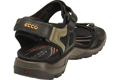 ECCO Yucatan M Sandal, Sandalias Hombre, Negro (Black Mole 50034), 49 EU