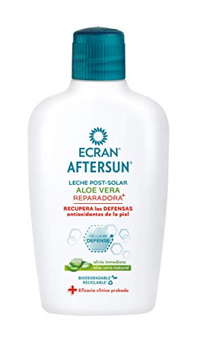 Ecran - Aftersun Leche Post Solar Hidratante y Reparadora con Aloe Vera Natural - 200 ml