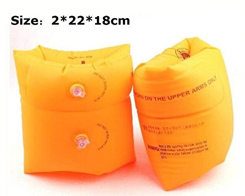 Eidyer Brazalete Hinchable Flotador de Mangas flotantes para natación, Brazaletes de natación inflables, 2-Pack, Mangas enrollables flotantes, brazaletes de Tubo para niños y Adultos