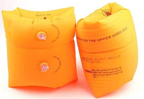Eidyer Brazalete Hinchable Flotador de Mangas flotantes para natación, Brazaletes de natación inflables, 2-Pack, Mangas enrollables flotantes, brazaletes de Tubo para niños y Adultos