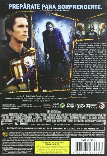 El Caballero Oscuro [DVD]