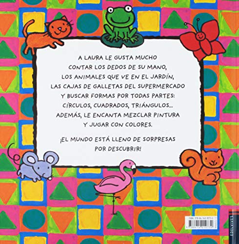 El gran libro de los números, las formas y los colores de Laura (Álbumes ilustrados)