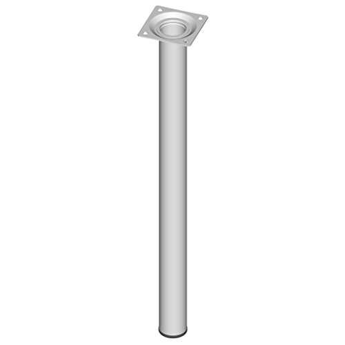 Element System 11100-00057 Pie para muebles, blanco, 50 cm