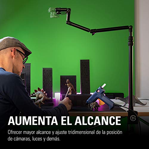 Elgato Kit de Brazos articulados para Multi Mount, cuatro tubos de acero con articulaciones de rótula, Compatible con los accesorios de Elgato Multi Mount